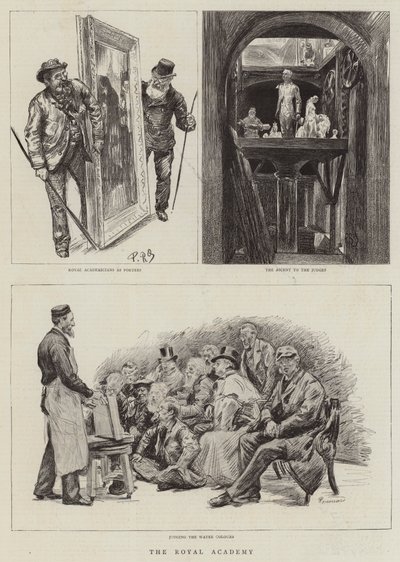 La Real Academia de Charles Paul Renouard